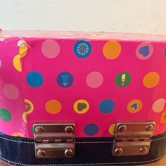 Vintage Barbie Make Up Box Jewelry Storage Mirror - Picture 3 of 6